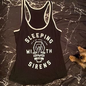 Hot topic Sleeping With Sirens tank top
